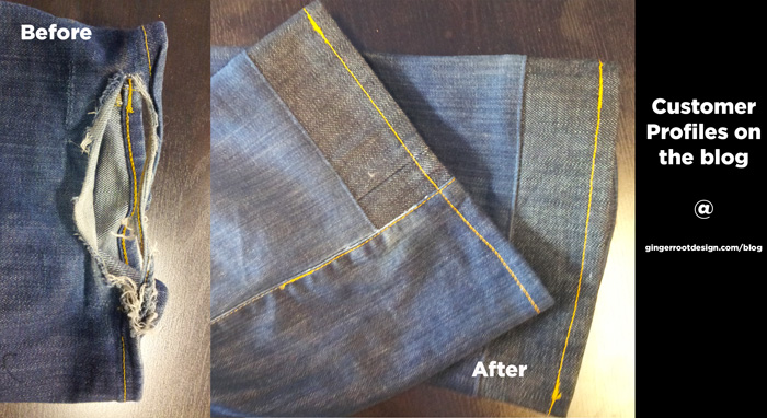 jean repair