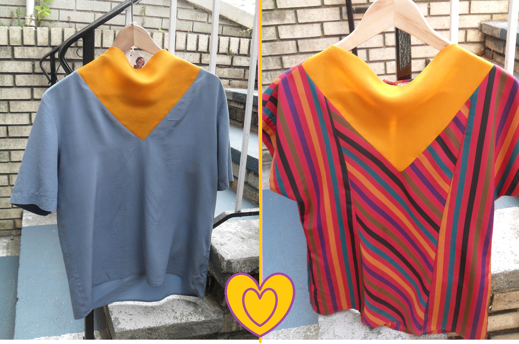 More City Bloomers and Reversible Cowl Tops | Ginger Root Design