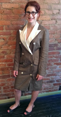 Customer profile: Stephanie’s 80s dress revamp | Ginger Root Design